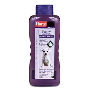 41361J4W5ZL. SL500 AA300  Hartz Groomers Best Puppy Shampoo, 18 Ounce