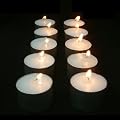 50-Pack GLO-WAX Long-Burning Tea Lights (10 HOUR BURN Per Candle)
