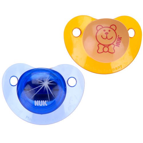 Gerber NUK Button Style Latex Pacifiers 6+ Months
