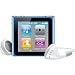 Apple iPod nano 8 GB Blue (6th Generation) REFURBISHED + 6 Pc. Accessory Kit (Includes Auxiliary Cable))