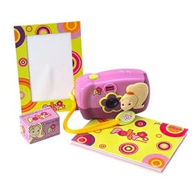 Polly Pocket - 35mm Outdoor Camera Kit - Camera, Film, Photo Album and Picture Frame