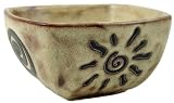 26 Oz. MARA Collectible Stoneware SOUP Salad CEREAL Square BOWL Desert SUN BURST Design
