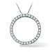 Circle of Love with Diamonds with 1/2 ct dtw