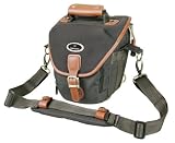Vanguard Arlen 15Z DSLR Digital Camera Zoom Bag Green with Tan Leather Trim