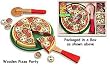 Wooden Pizza- Party in a Box