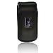 Turtleback Fitted Case for LG Exalt VN360 Flip Phone Black Leather Rotating Removable Belt Clip