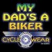 My Dads A Biker YOUTH T-shirt, Kids Motorcycle T-shirts