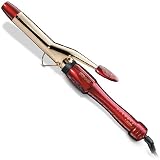 Elevate by Andis 33770 Professional Nano-Silver Gold Infused Curling Iron, 1"