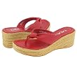 MIA Womens 'Mara' Thongs Wedge Espadrilles