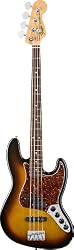 Fender Reggie Hamilton Standard Jazz Bass&reg;, 3 Tone Sunburst, Rosewood Fretboard