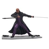 Mcfarlane The Matrix Series 1 Morpheus Reloaded Parking Garage Scene Action Figure