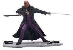 Mcfarlane The Matrix Series 1 Morpheus Reloaded Parking Garage Scene Action Figure