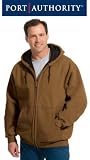 Cornerstone Heavyweight Full Zip Hooded Sweatshirt with Thermal Lining