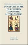 Deutsche Lyrik des fr�hen und hohen M...