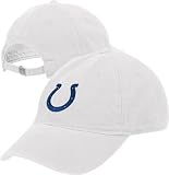 Indianapolis Colts Women's -White- Adjustable Slouch Strapback Hat