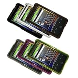 Six Hard Cases / Covers / Shells for HTC A6366 Aria - Black, White, Smoke,  ....