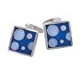 Circles In Square Cufflinks