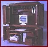 2 PC Computer Center-Maple (Natural Finish)