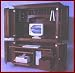 2 PC Computer Center-Cherry (Colonial Stain)