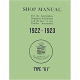 1922 1923 CADILLAC Type 61 Service Shop Repair Manual by General Motors