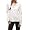 Carve Designs Women's Rae Hoodie, White/Surf, Small