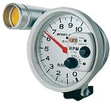Auto Meter 3911 Sport-Compact Pedestal Mount Shift-Lite Tachometer Gauge