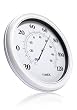 Timex TX3000-1 11.06-Inch Patio Thermometer with Glass Lens and PVC Dial (White)
