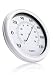 Kitchen & Housewares : Timex TX3000-1 11.06-Inch Patio Thermometer with Glass Lens and PVC Dial (White)