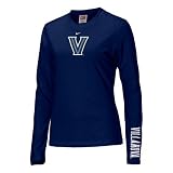 Nike - Nike Villanova Wildcats Navy Blue Ladies Classic Logo Long Sleeve T-shirt