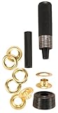 General Tools 1260-4 1/2-Inch Solid Brass Grommet Kit