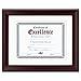 DAX Rosewood Document Frame FRAME,CLASSIC DOC.MAT,RWD (Pack of3)