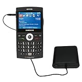 Emergency AA Battery Charge Extender for the Samsung Blackjack II - Gomadic Brand w/ TipExchange Technology