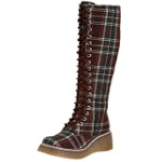 Sugar Women's Rockband Grande Tartan Plaid Boot