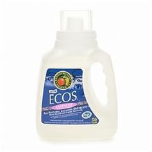 Earth Friendly Products Proline PL9755/08 ECOS Lavender Scented Liquid Laundry Detergent, 50oz Handle Bottles (Case of 8)