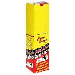 Wild Ride Beef Stick, Variety Pack of Four Flavors, 15 Count 1-Ounce Packs