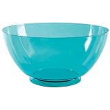 Amscan Turquoise Cocktail Punch Bowl 430485