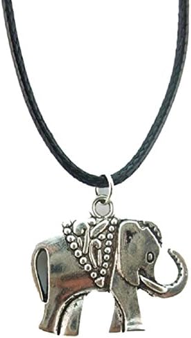 Vintage Retro Gothic Punk Elastic Choker Charm Pendant Necklace Black PU Leather Rubber Cord