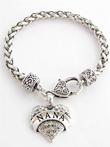 Bracelets For Women Beaded Madison Grandmother Silver Lobster Claw Bracelet Heart Jewelry