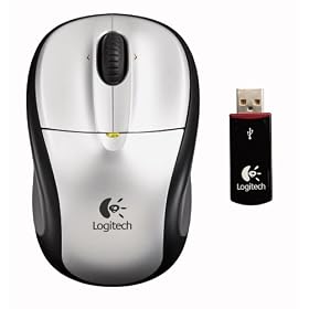 Logitech V220 Wireless Optical Laptop Mouse