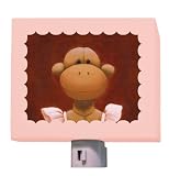 Oopsy Daisy Fine Art for Kids NL716CU Ballerina Monkey Night Light