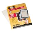 Fellowes 3mm Letter Laminating Pouches, 25 Pack (52005 )