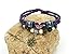 November's Chopin Unique Beads Braided Leather Adjustable Wrap Bracelet