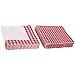 Picnic Themed Gingham Napkins Tableware - Perfect for Family Dinner, Birthday parties and Picnic Party Supplies (80 Pack)