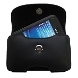 Horizontal Leather Case with Belt Clip/Loop for the Verizon XV6700
