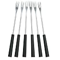 Trudeau Cheese Fondue Forks, Set of 6
