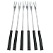Trudeau Cheese Fondue Forks, Set of 6