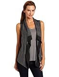 IMAGE OF Calvin Klein Jeans Women's Spacedye Sweater Vest, Phantom, Medium