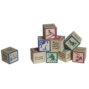 Wooden Nursery Rhyme Blocks