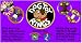 Fat Cat, Inc. Doggy Hoots Dog Toy Mini Rings Assorted (6'' diameter - assorted)