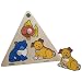 Pets Triangle Peg Shape Puzzle